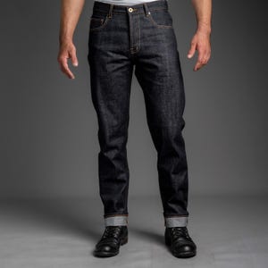 Japanese Selvedge Raw Denim Jeans | Classic Tapered Indigo | High Stride