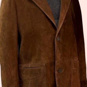 Bespoke | Suede Leather Jacket | Black, Brown | Leather Jacket | Handmade Jacket  | Tailored to Your Size | Made an order